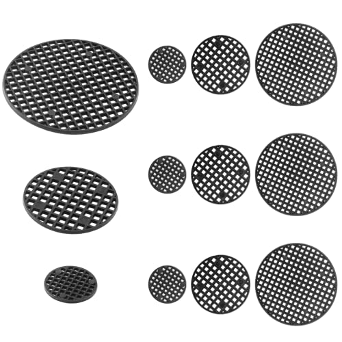 Bivethoi Plant Pot Mesh Hole Cover, 3 Sizes, Black, 150pcs | Bonsai Drainage Mesh Insert, Round Mesh Screen, Prevents Soil Loss, Bottom Grid Mat - color: Black, size: 150pcs