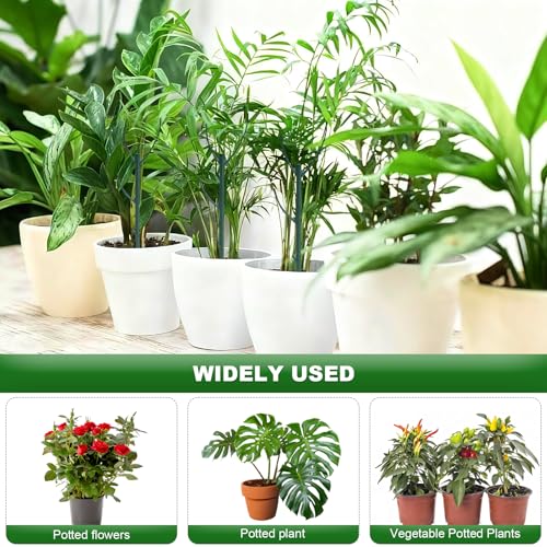 5 Pack Adjustable Plant Support Stakes Stackable Indoor/Outdoor Support Stakes Ideal for Supporting Monstera and Climbing Plants Gardening Accessories Perfect Alternative to Traditional Plant Stakes