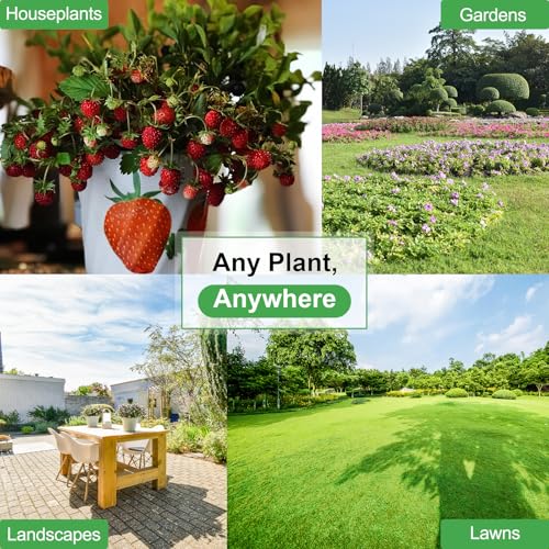XSEINO 3LB Soil Moisture Crystals Water-Absorbing Hydrogel for Plants Solves Over and Under-Watering, Long-Lasting Water Retention to Keep Soil Moist Polymer Water Storage Crystals - color: 3 LB