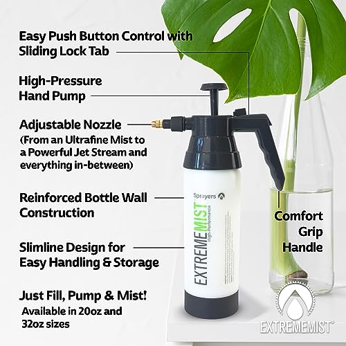 Auto Detail Sprayer 20 oz by ExtremeMist | Ultra-Fine Mist Bottle - size: 20 Oz (Pack of 1)
