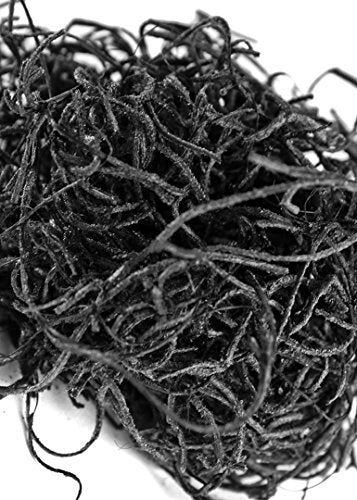 SuperMoss (26973 Spanish Moss Preserved, Black, 8oz