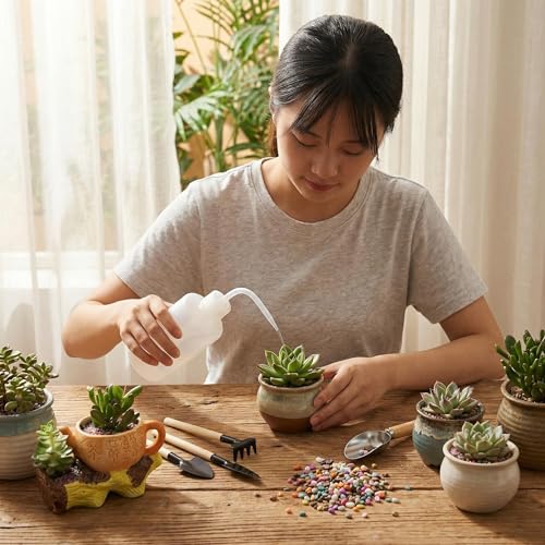 2 PCS Clear Plastic Squeeze Wash Bottles, Lab Wash Squirt Bottles, Leak Proof Plant Watering Bottle with Measurement Scale for Tattoo Lab Us (250ml (8.5 o) - size: 250ml (8.5 o