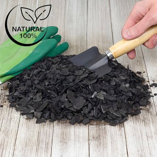 Soil Sunrise Horticultural Charcoal for Indoor Plants (8 Quarts) Hardwood Soil Additive for Orchids, Terrariums, and Gardening - size: 8 Quarts
