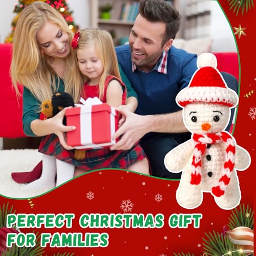 Little Snowman Buddy, Secret Santa Gifts for Xmas Party Decor | Mini snowman desk buddy, a cute Christmas gift, stocking stuffer and festive collectible for everyone - style: Snowman