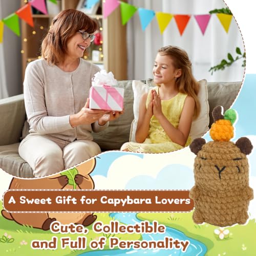 Little Pocket Capybara Mini Capybara Tin Desk Decor Back to School - style: Capybara