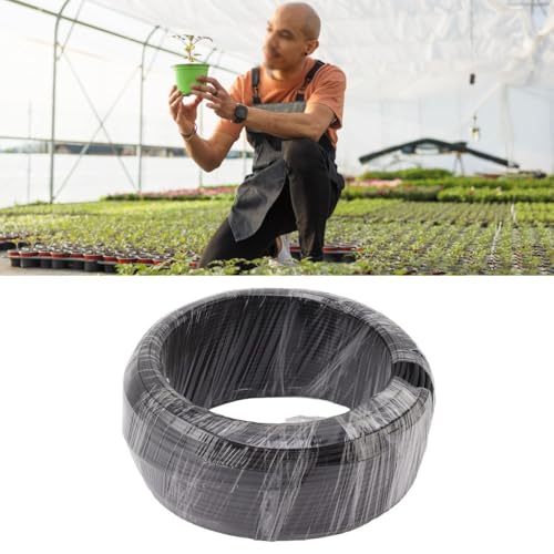 500g Black Aluminum Wire for Tree Shaping, Branch Bending and Plant Training, Flexible Wire for Bonsai Care, Garden Horticulture and Landscaping(4mm) - size: 4mm