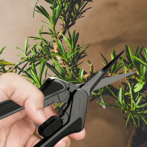 AC Infinity 6.6” Stainless Steel Pruning Shear 2-Pack. - style: Straight Blades x2