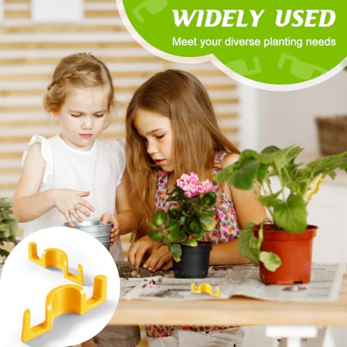 Feekoon 40 Pack LST Plant Training Clips Branch Benders(Yellow) - color: Yellow