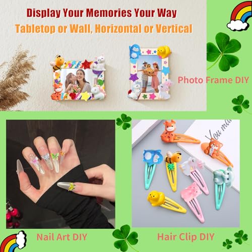 70pcs Mini Tiny Resin Animals for Fairy Garden Decor, Collectible, to Hide, Miniature Landscape, Dollhouse Accessories, Crafts Projects, Easter Scatter, DIY Terrarium(70 Styles)