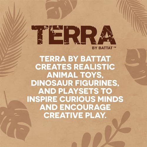Terra by Battat Farm Animals Toy Tube, 60 Mini Figures, 12 Designs, Tubes | 60 plastic farm animal toys in a storage tube with 12 realistic designs; cow, pig, goat, sheep and more, Animals; 3+ Years - style: Terra Mini Farm Animals in Tube