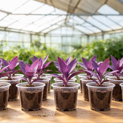 30 Pack 5 Inch Clear Nursery Pots with Drainage Holes, Clear Plant Pot for Planting, Transparent Plastic Plant Pots,Durable Seed Starting Pot for Succulents - size: 5 Inch