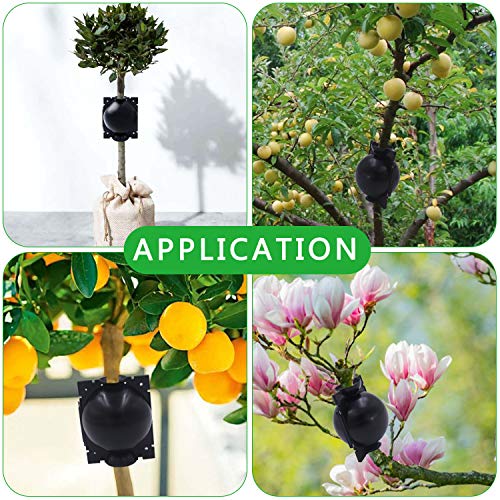 Tanzfrosch 20 Pack Tree Root Growing Box, Rooting Ball Grafting Tools, Reusable High Pressure Tree Rooter Air Layering Propagation Kit Propagator Pot Rooting Device for Trees Flowers - size: 20 pack
