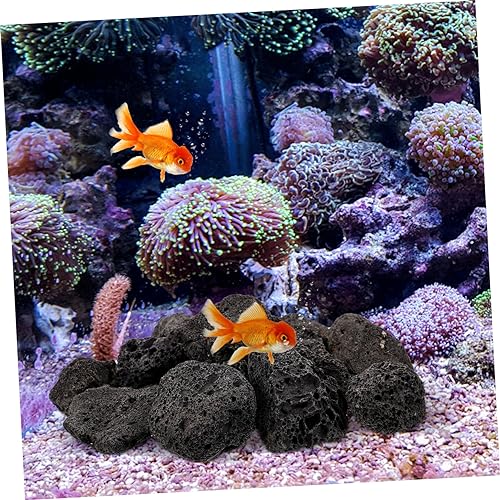 1Pack Volcanic for Fish Tank Decoration Aquarium for Plants Bonsai Porous Decorative Rock for Water Plant Vitality