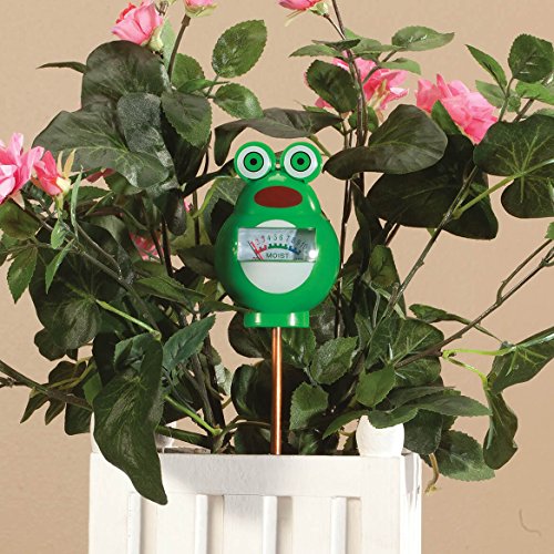 Simply Conserve AM Conservation Group MM071-F Soil Moisture Meter, Green Frog - color: Green Frog