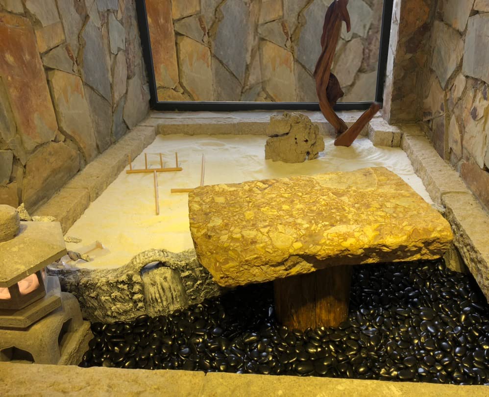 FANTIAN 40 lbs Black Rocks for Landscaping, 1-2 Inch Pebbles for Plants | Polished River Rocks Stone for Plant Indoor, Vase, Aquarium, Garden, Fountain, Outdoor, Planter Filler for Artificial Plants - size: 1-2 inch, style: 40.0 Pounds