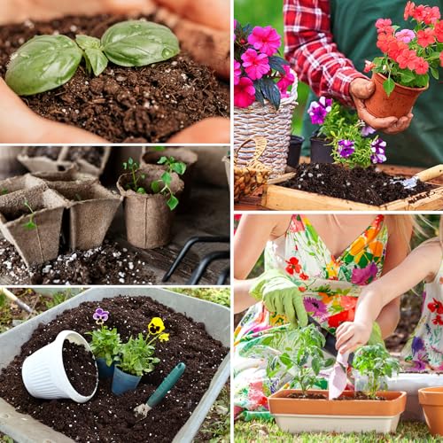 Halatool 6QT Potting Soil Mix, Indoor & Outdoor Plants, Succulents, Orchids - size: 6 qt