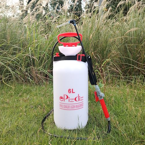 Watering Can Device for Watering Hanging Plant Basket Hard to Reach High Plant Waterer Sprayer 1.6 Gallon (Red 6L) - style: Red 6L