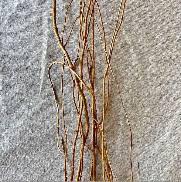 Richland Natural Curly Willow Branches 3'-4' Bundle Set of 6 - color: Brown, size: 4'' (Set 6)