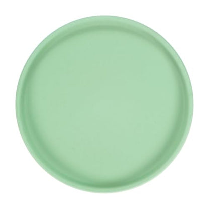 M METERXITY Ceramic Plant Saucer, 6.3 Inch Plant Water Catcher Tray, Plant Pot Saucers for Indoor/Outdoor Plants/Flower Drainage Drip Water Tray [Round Lake Blue] - color: Lake Blue