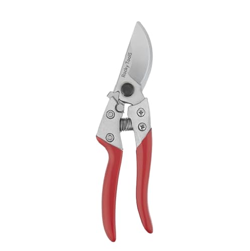 8" Professional SK5 Bypass Pruning Shears – Ultra Sharp Premium Garden Scissors, Ergonomic Non-Slip Handle, Heavy Duty Clippers for Roses, Flowers, Plants & Small Branches.