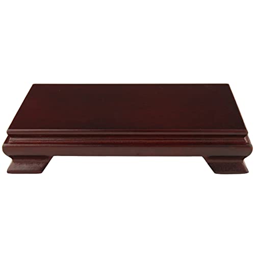 Asian/Oriental-Style Rectangular Display Stand/Base - size: 9" x 7"