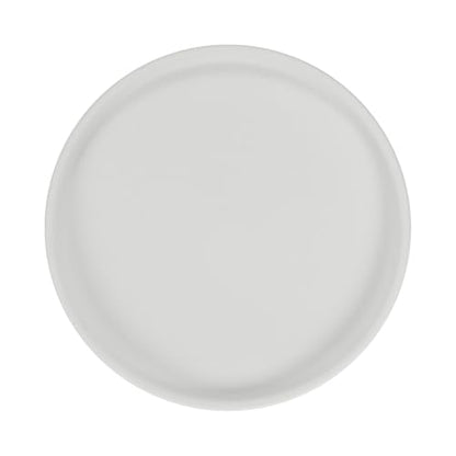 M METERXITY Ceramic Plant Saucer, 6.3 Inch Plant Water Catcher Tray, Plant Pot Saucers for Indoor/Outdoor Plants/Flower Drainage Drip Water Tray [Round Beige] - color: Beige