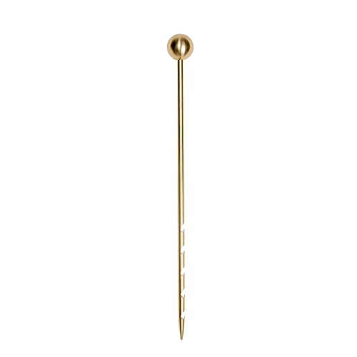 Monitor Brass Soil Probe, Soil Sampler and Plant Moisture Meter, No Batteries Required, Root Aerator and Plant Water Monitor - size: Large