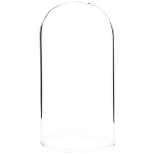 Plymor 1.85" x 3.5" Mini Glass Display Dome Cloche (no Base) - color: No Base