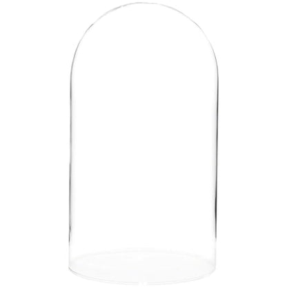 Plymor 5.5" x 10" Glass Display Dome Cloche (no Base) - color: No Base