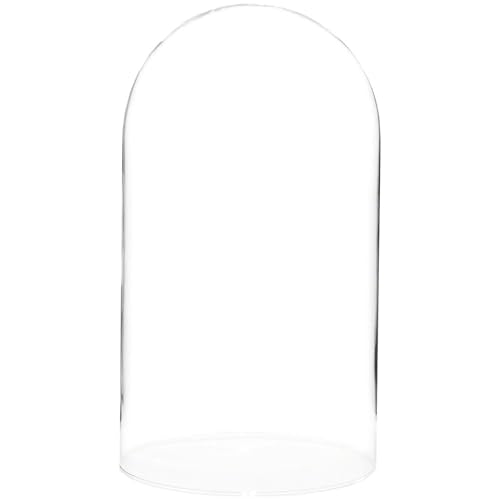 Plymor 5.5" x 10" Glass Display Dome Cloche (no Base) - color: No Base