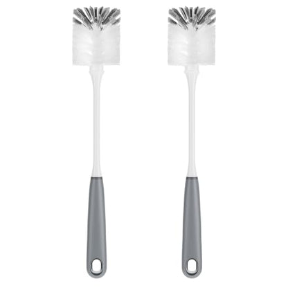 MR.SIGA Long Handle Bottle Brush, Non-Scratch Water Bottle Brush Cleaner - color: Gray