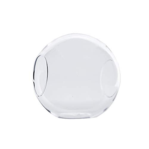 WGV Planter Terrarium, Width 8" Height 8", Clear Round Glass Vase Container with Two Side Opening, DIY Air Planter, Votive Candle Holder for Decor, 1 Piece - size: 8" Double Opening