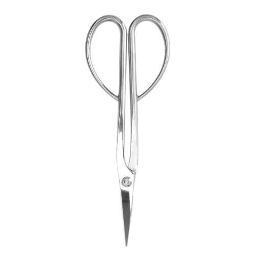 8.7 in Stainless Steel Bonsai Scissors, Ergonomic Pruning Shears for Leaf Buds, Shoots, Fine Branches, Fruit Trees & Garden Plants