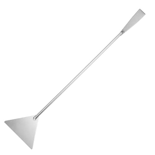 Stainless Steel Aquarium Substrate Spatula 12.6" Long Aquascaping Tool - size: 1pcs