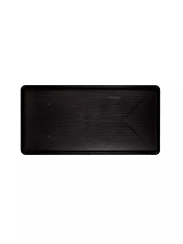 Gardener's Supply Company Jumbo Boot Tray | Multi-Purpose All Weather Waterproof Indoor and Outdoor Shoes Mat Made with Recycled Plastic | 43-1/4" L x 21-2/3" W x 2" D - size: 43.3" x 21.7" x 2" (1-Pack)