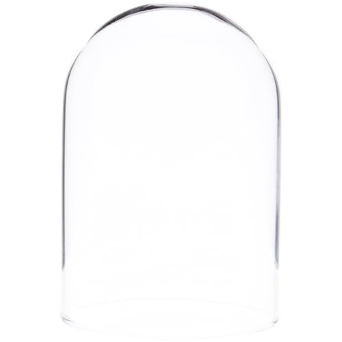 Plymor 2" x 3" Mini Glass Display Dome Cloche (no Base) - color: No Base