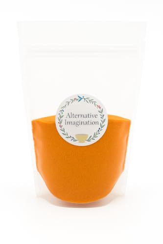 Coral Sand - Fine Colored Sand for Ritual Use, Zen Gardens, Incense Burners, Smudging Bowls, Unity Ceremonies, Mandalas, Spiritual Practices, Arts & Crafts by Alternative Imagination (1 Pound) - color: Coral