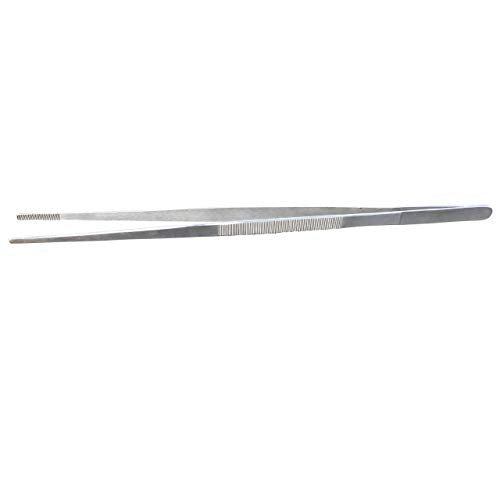 18-Inch Extra Long Pruning Tweezers for Cacti - Heavy-Duty Stainless Steel Tool for Succulent Propagation, Maintenance, and Maximum Reach