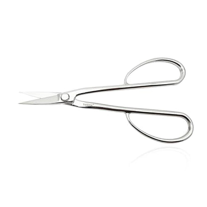 TONMA Satsuki Bonsai Scissors 8.5 Inches, Made in Japan, TGS-4 | Japanese Stainless Steel Hasami Pruning Scissors with Micro Serrated Blades, Professional Garden Bonsai Tools, Mirror Finish - style: Satsuki Bonsai Scissors