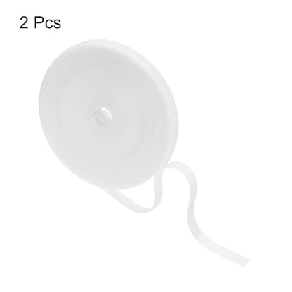 HARFINGTON 2pcs Garden Plant Tape 33ft 25/64" Reusable Garden Plant Ties Strap Nylon Plant Twist Tie for Plant Gardening Home Office, White - color: White, size: 33ft x 25/64"