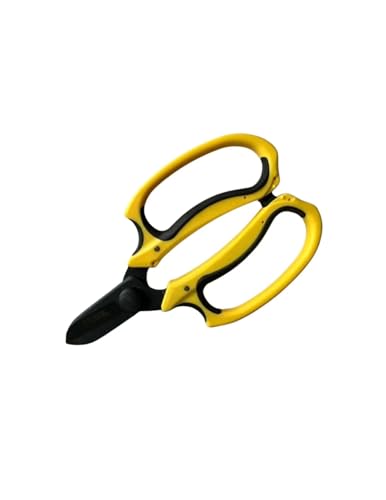 OASIS® Ippon Scissors, Strain Reducing | Precision Cut Stainless Steel Blades | Bright Yellow Soft Grip Handle