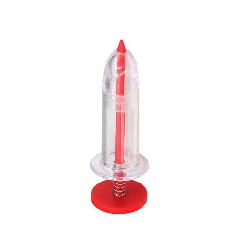 Seed Starter, 4pcs Syringe-Style Spreader Mini Precision Planter Tool, Spring-Loaded Handheld Gardening Cultivator Dispenser for Sowing Vegetable and Flower Seeds in Nursery Trays and Pots