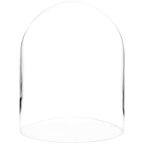 Plymor 8" x 10.25" Glass Display Dome Cloche (no Base) - color: No Base