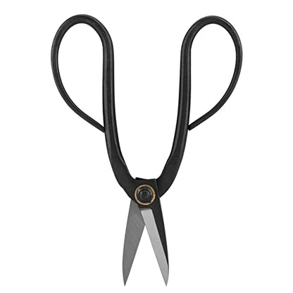 Bonsai Scissor, Ergonomic Long Handle Design Premium Steel Pruning Scissor for Bonsai Lovers Gardeners and Outdoor Plant Care Enthusiasts