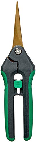 Shear Perfection 800350 Gold Trimming Shear - 2 in Straight Blades (12/Cs), Green - size: 2 Inch | Straight Blades, style: Trimming Shear