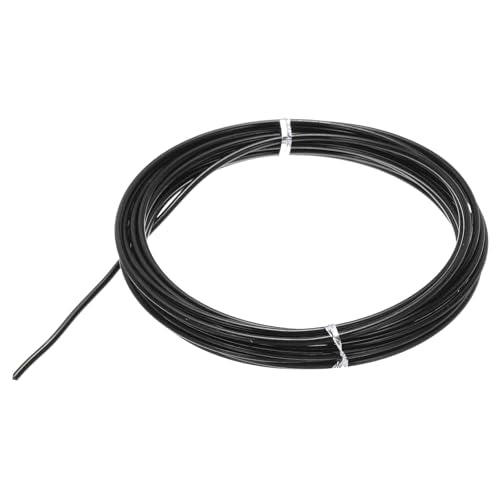 MECCANIXITY 34 Gauge Aluminum Craft Wire, 16 Feet Bendable Wire Metal Armature Wire for Jewelry Making DIY Sculpting Floral Wreath Making Wire Wrapping Christmas Ornaments (34 AWG Black) - color: Black, size: 34 Gauge, 16 Feet