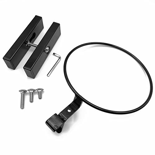 Hold It Mate Deck Railing Container Holder/Bracket Kit for Round Pot Planters (8") Perfect for Deck Railing Container Gardens! - size: 8 inch