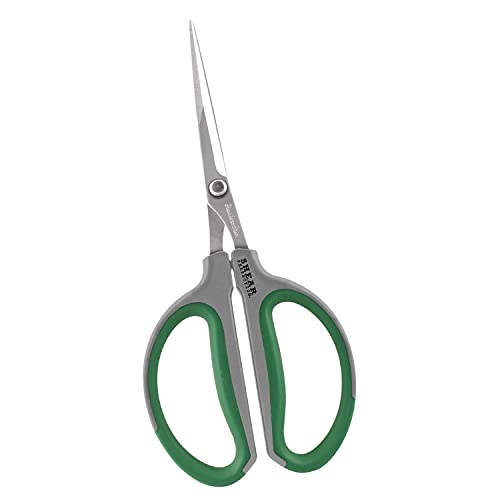 Shear Perfection Stainless Steel Bonsai Scissors, 2.4" Straight Blades - Platinum Series