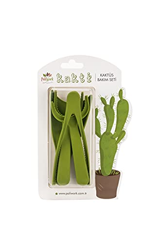 Mini Garden Hand Transplanting Set of 4 pc Succulent Cacti Cactus Tools Miniature Planting, Set for Fairy Garden, Potting, Houseplant, Bonsai Tools, Bonsai Kit, Shovel, Thong (Black) - color: Black