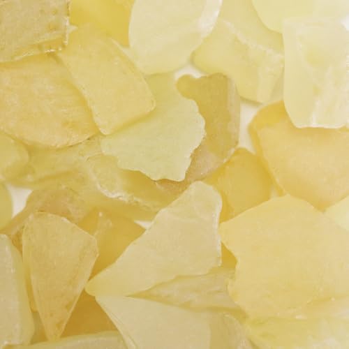 5LB Frosted Sea Glass Vase Fillers, Crushed Glass Pieces, Ideal for DIY Craft, Aquarium Gravels, Home Decor, Beach Wedding, 0.7-3 Inch Golden Yellow - color: Golden